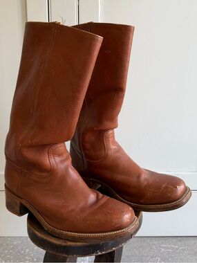 Frye 2955 Campus Boots Brown Leather Women’s 10.5D